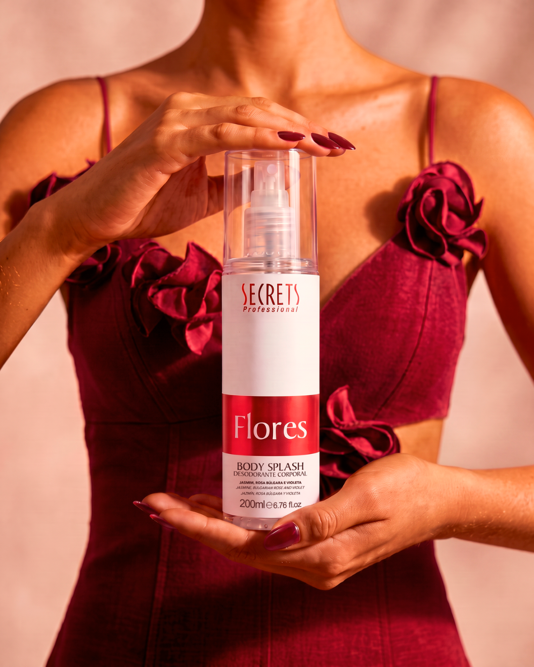 Kit 2 Body Splash Imaginação & Flores 200ml - Secrets Professional