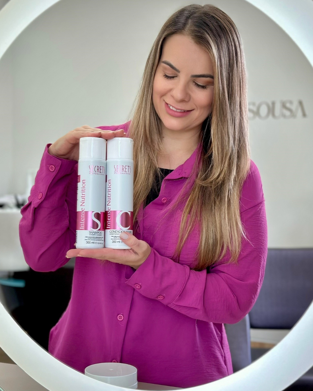 Kit Shampoo e Condicionador Intense Nutrition 300ml - Secrets Professional