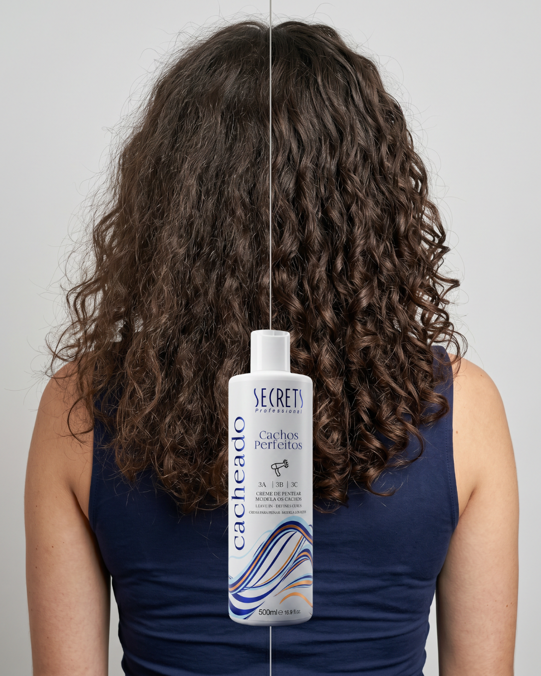 Creme de Pentear Cacheado 500ml Cachos Perfeitos - Secrets Professional