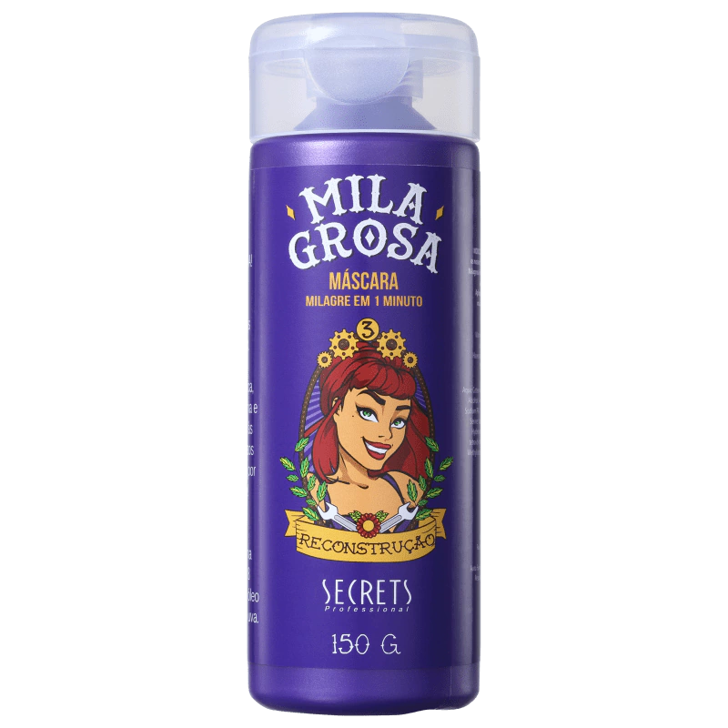Máscara de Reconstrução 150g Milagrosa - Secrets Professional