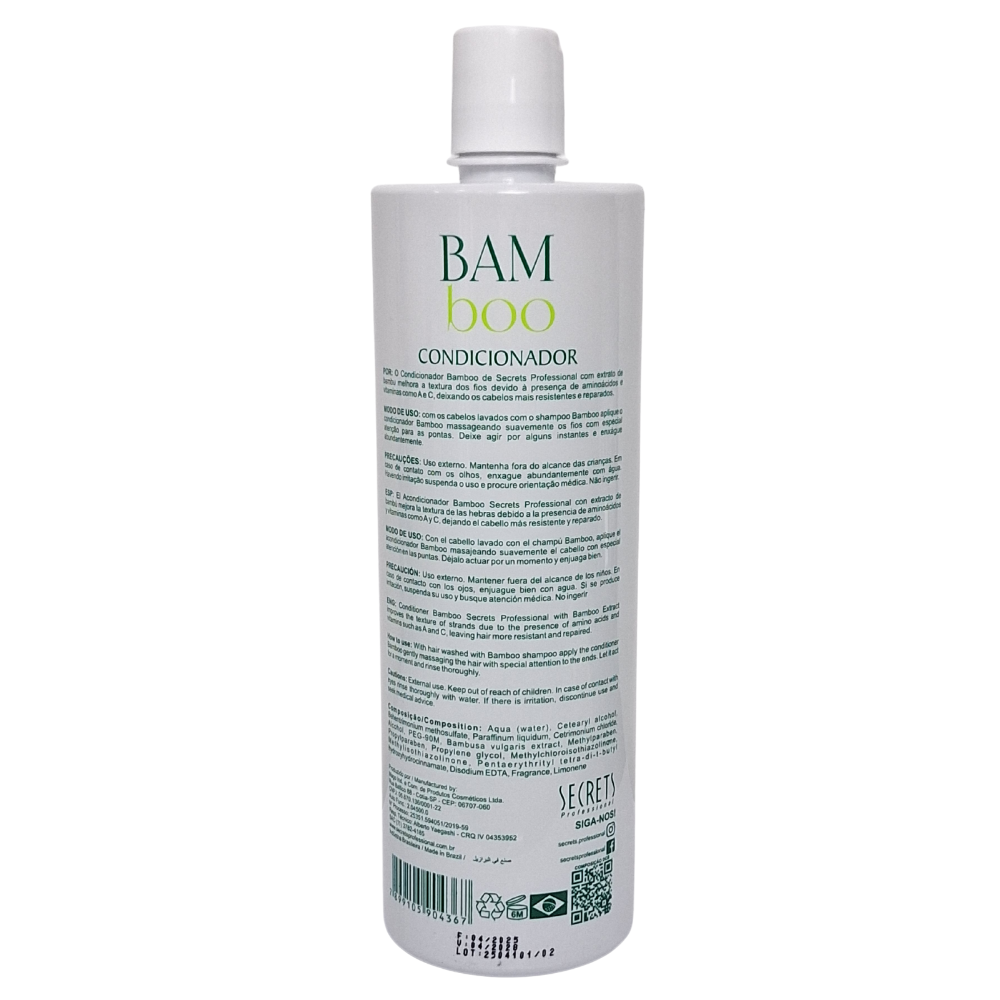 Condicionador Bamboo 800ml - Secrets Professional