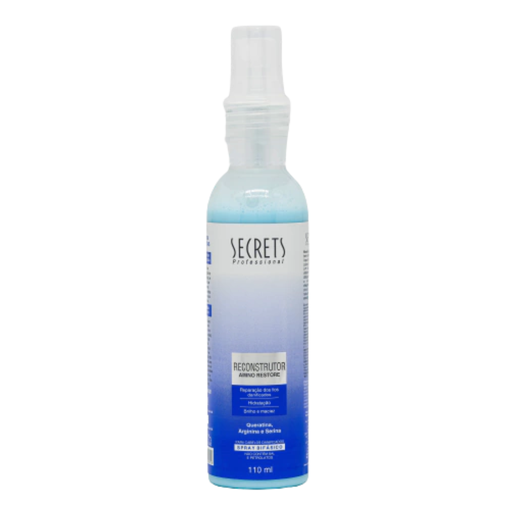 Spray Bifásico 110ml Amino Reconstrutor - Secrets Professional