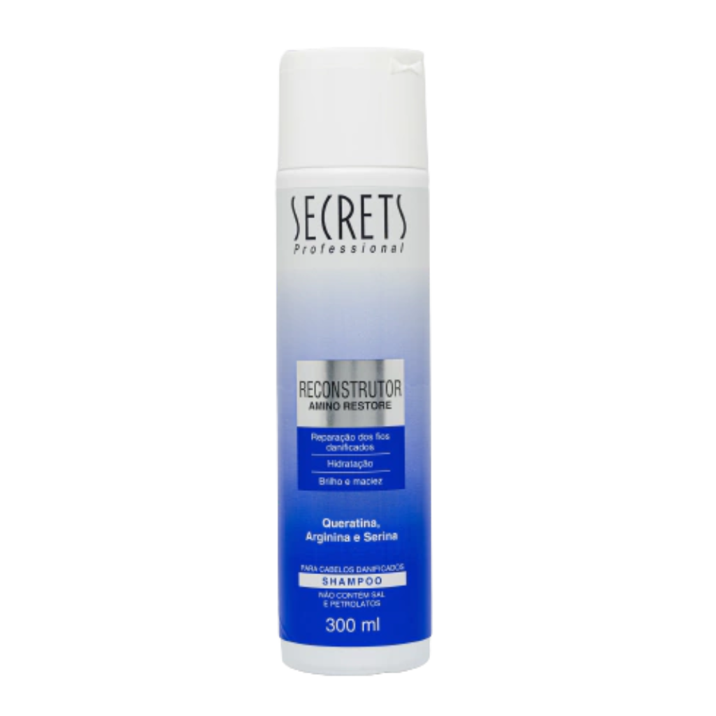 Shampoo 300ml Amino Reconstrutor - Secrets Professional