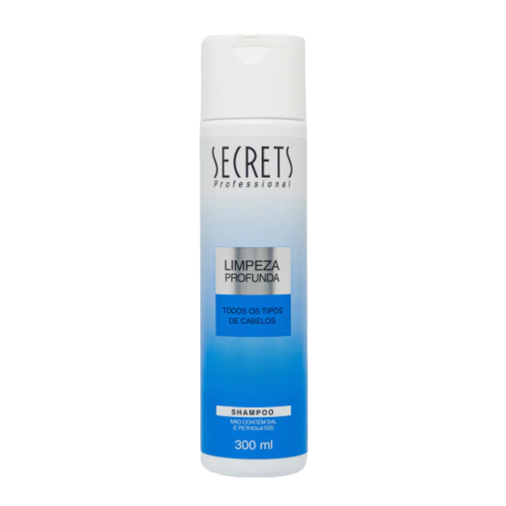 Shampoo 300ml Limpeza Profunda - Secrets Professional