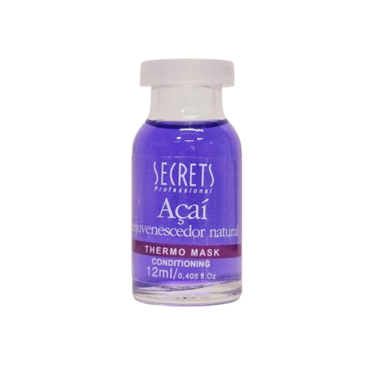 Thermo Mask Açaí - Hidratação 12ml - Secrets Professional