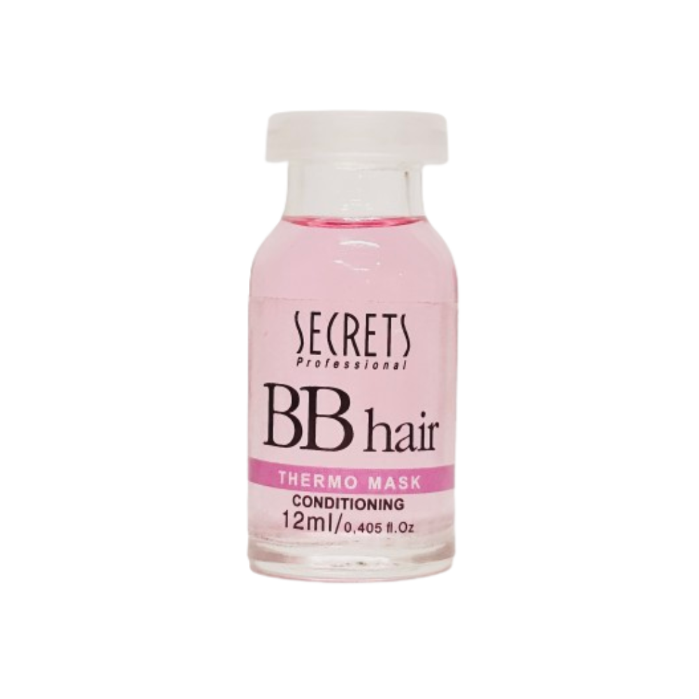 Thermo Mask BB Hair Reconstrução 12ml - Secrets Professional