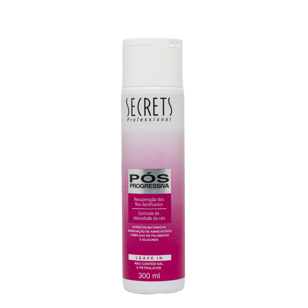 Leave-in 300ml Pós Progressiva - Secrets Professional