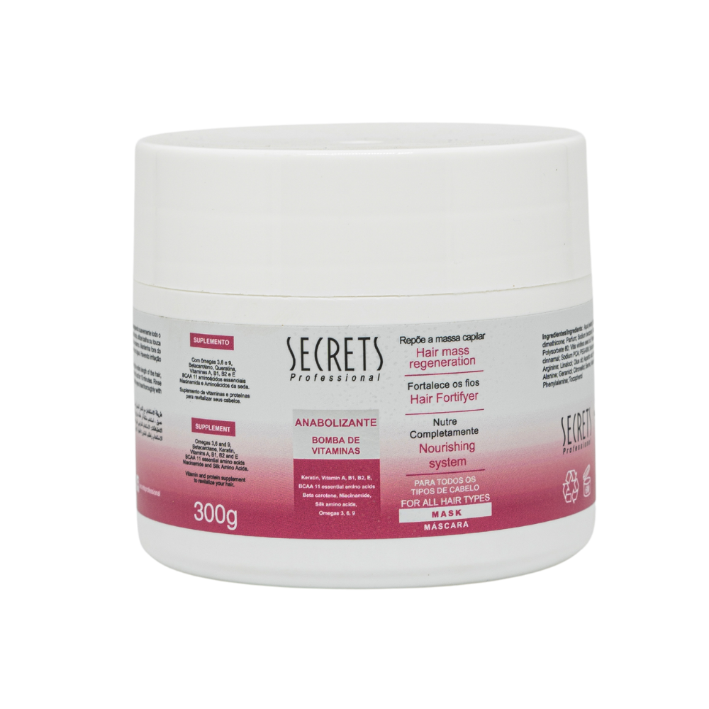 Máscara Anabolizante 300g - Secrets Professional