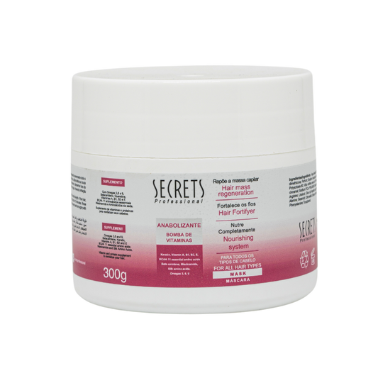 Máscara Anabolizante 300g - Secrets Professional