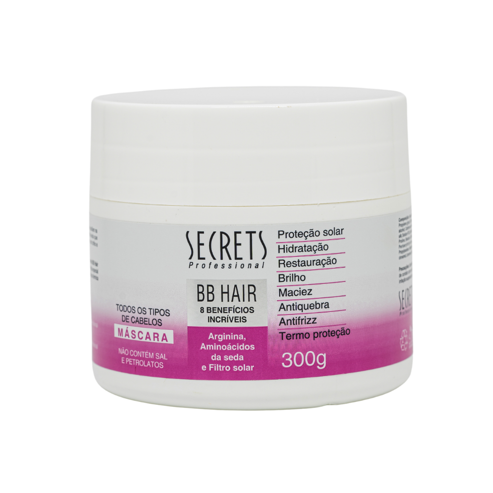 Máscara Capilar 300g BB Hair - Secrets Professional