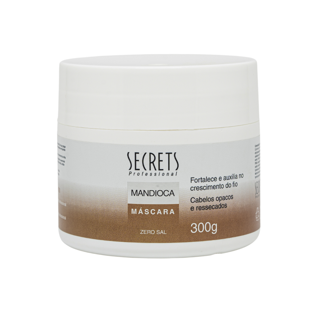 Máscara Capilar 300g Mandioca - Secrets Professional