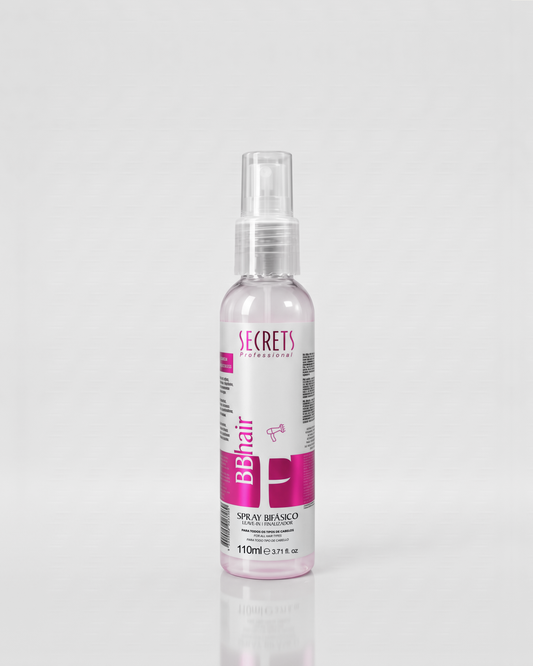 Spray Bifásico 110ml Protetor Térmico BB Hair - Secrets Professional