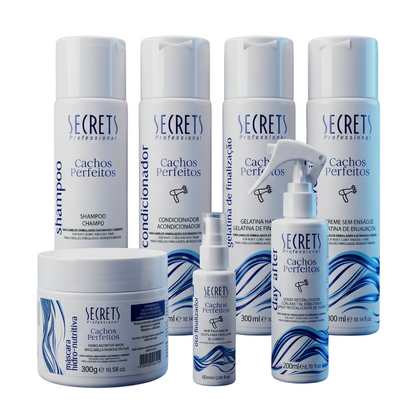 Kit Tratamento Absoluto Cachos Perfeitos - Secrets Professional