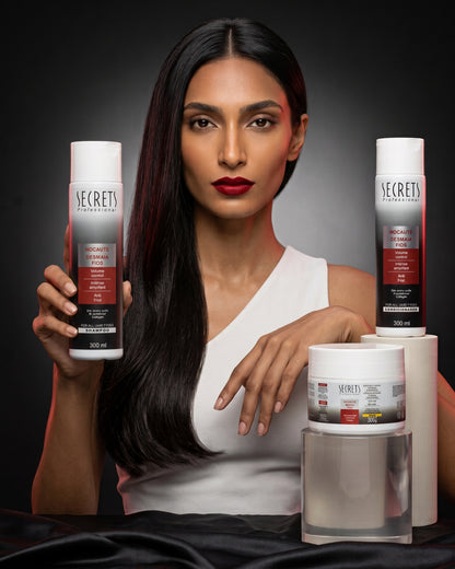 Kit Nocaute - Shampoo, Condicionador e Máscara - Secrets Professional