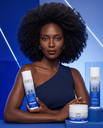 Kit Reconstrutor Amino Restore - Shampoo, Condicionador e Máscara - Secrets Professional