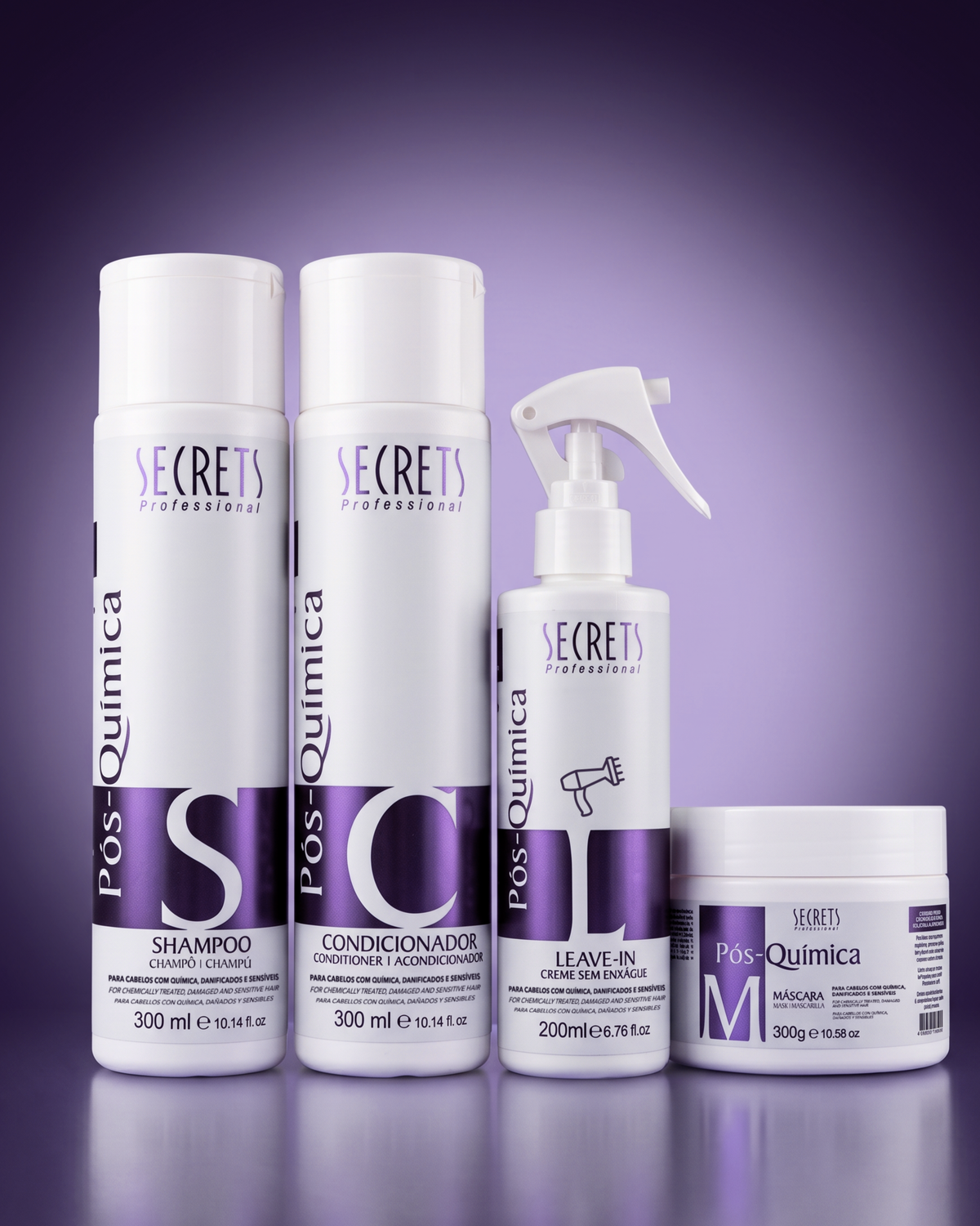 Kit Completo Pós Química - Secrets Professional