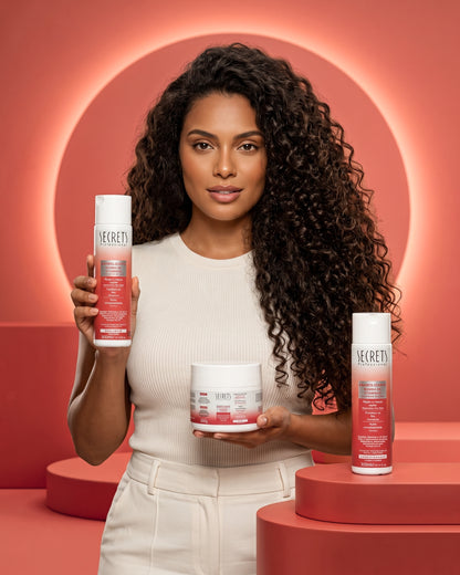 Kit Anabolizante Capilar - Shampoo, Condicionador e Máscara - Secrets Professional