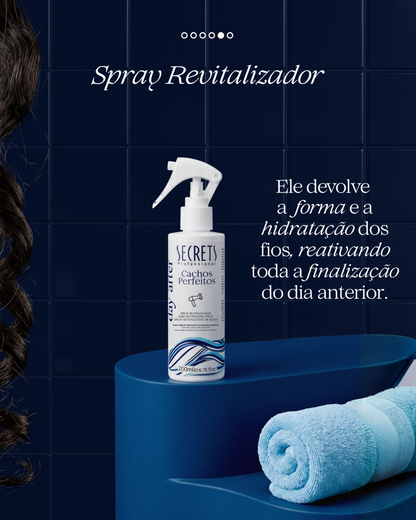 Day After Spray Revitalizador 200ml Cachos Perfeitos - Secrets Professional