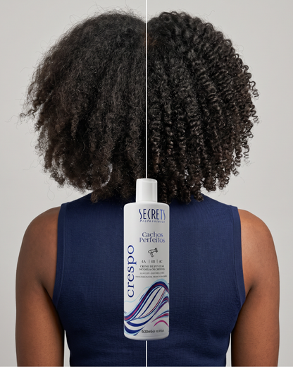 Creme de Pentear Crespo 500ml Cachos Perfeitos - Secrets Professional