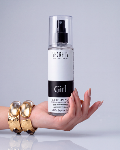 Body Splash Girl 200ml - Secrets Professional
