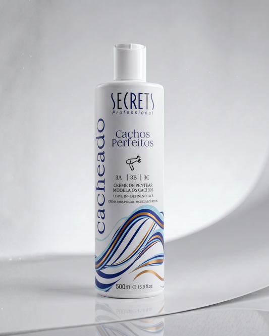 Creme de Pentear Cacheado 500ml Cachos Perfeitos - Secrets Professional