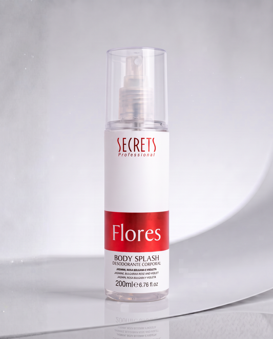 Body Splash Flores 200ml - Secrets Professional