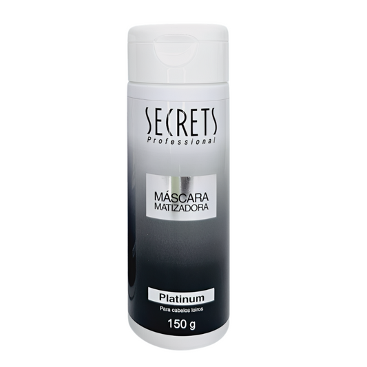 Máscara Matizadora 150g Platinum - Secrets Professional