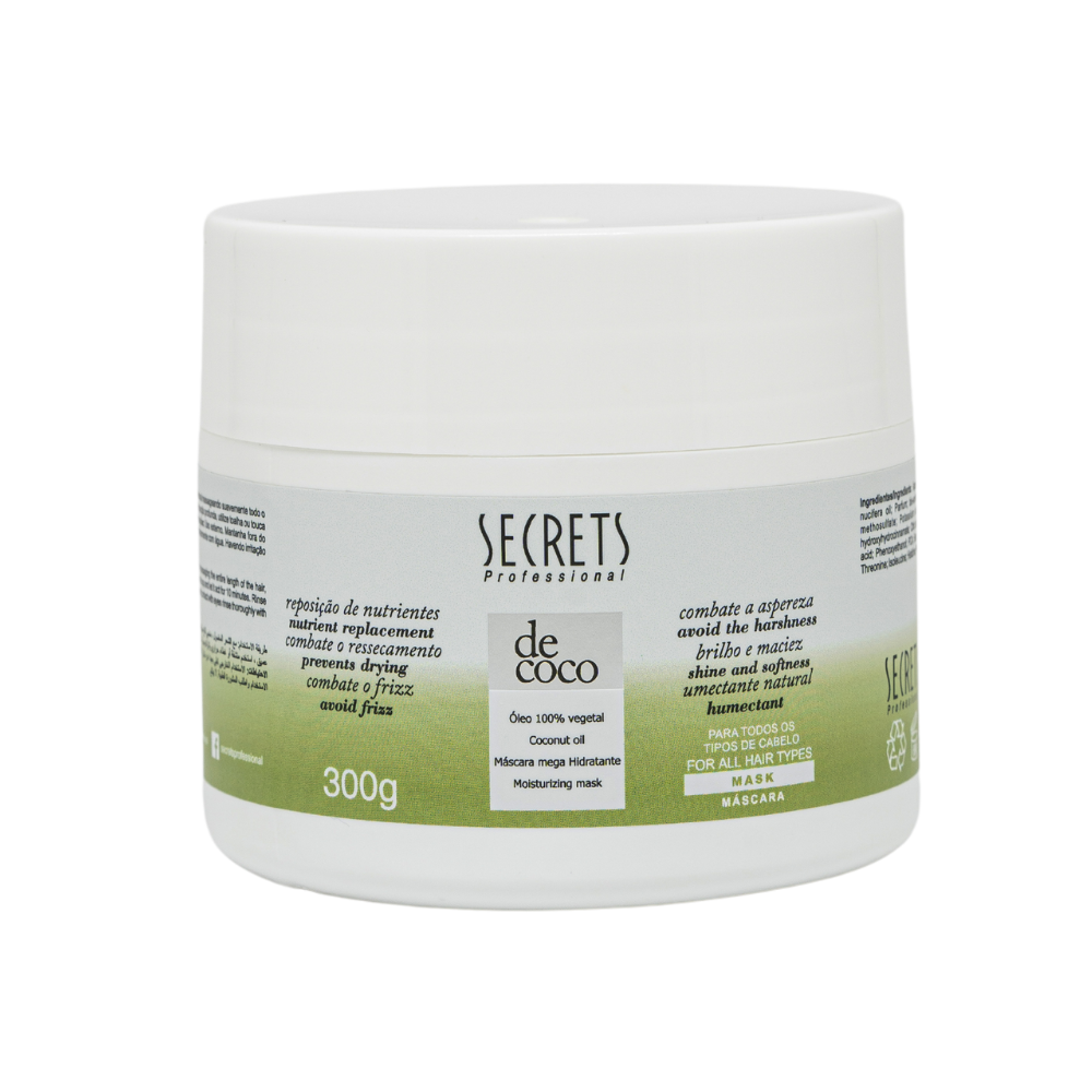 Máscara 300g Coco - Secrets Professional