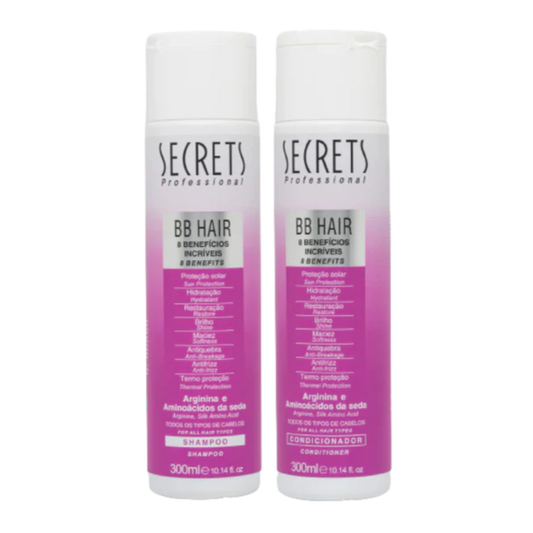Kit Shampoo e Condicionador BB Hair - Secrets Professional