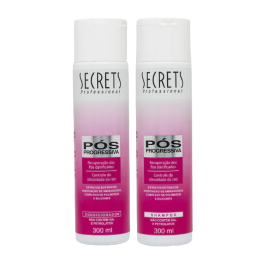 Kit Shampoo e Condicionador Pós-Progressiva - Secrets Professional
