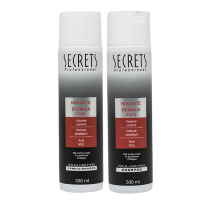 Kit Shampoo e Condicionador Nocaute - Secrets Professional