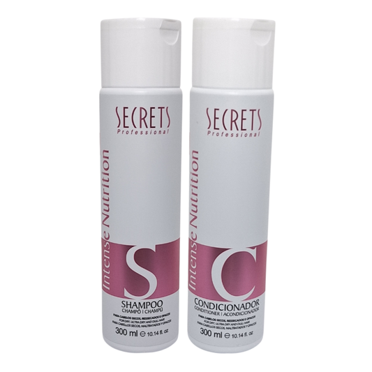 Kit Shampoo e Condicionador Intense Nutrition - Secrets Professional
