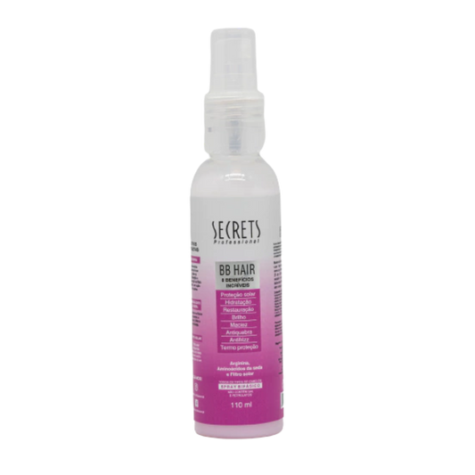 Spray Bifásico 110ml Protetor Térmico BB Hair - Secrets Professional