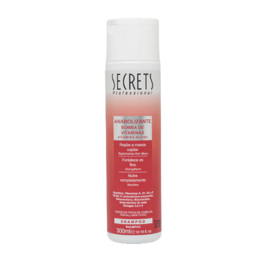 Shampoo 300ml Anabolizante Capilar - Secrets Professional