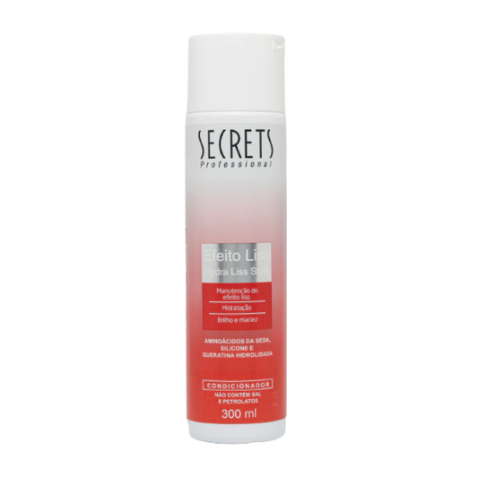 Condicionador 300ml Efeito Liso - Secrets Professional