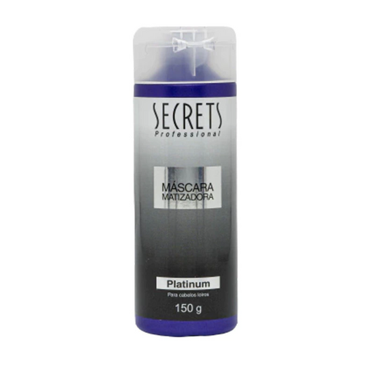 Máscara Matizadora 150g Platinum - Secrets Professional