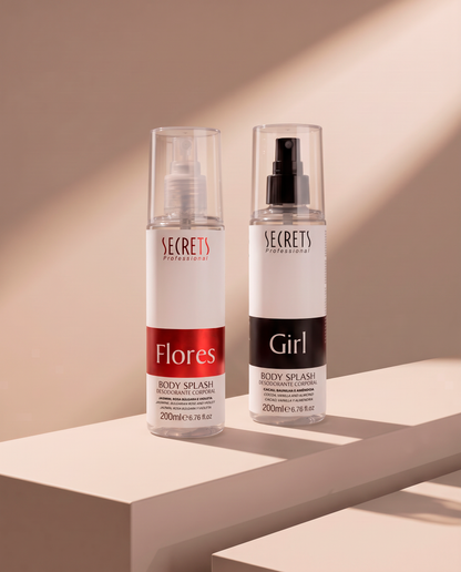 Kit 2 Body Splash Flores & Girl 200ml – Secrets Professional