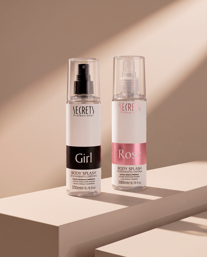Kit 2 Body Splash Girl & Rosé 200ml – Secrets Professional