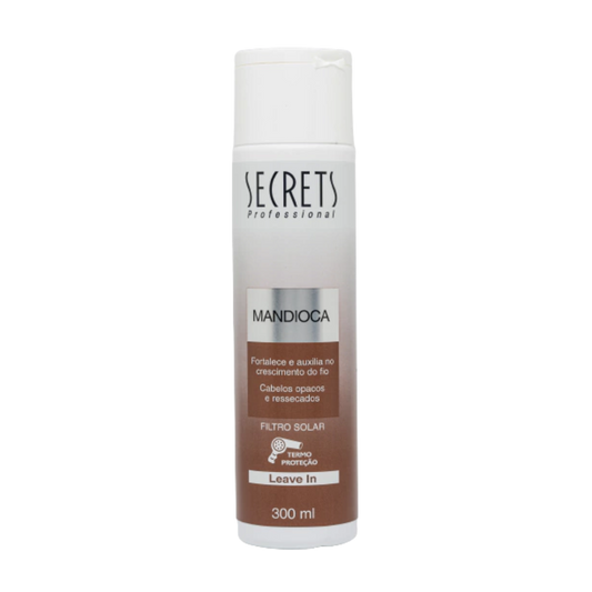 Leave-in 300ml Mandioca - Secrets Professional
