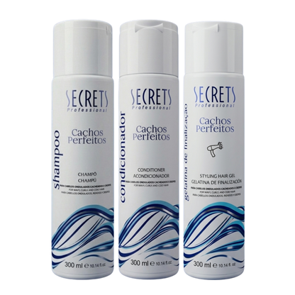 Kit Básico Cachos Perfeitos - Secrets Professional