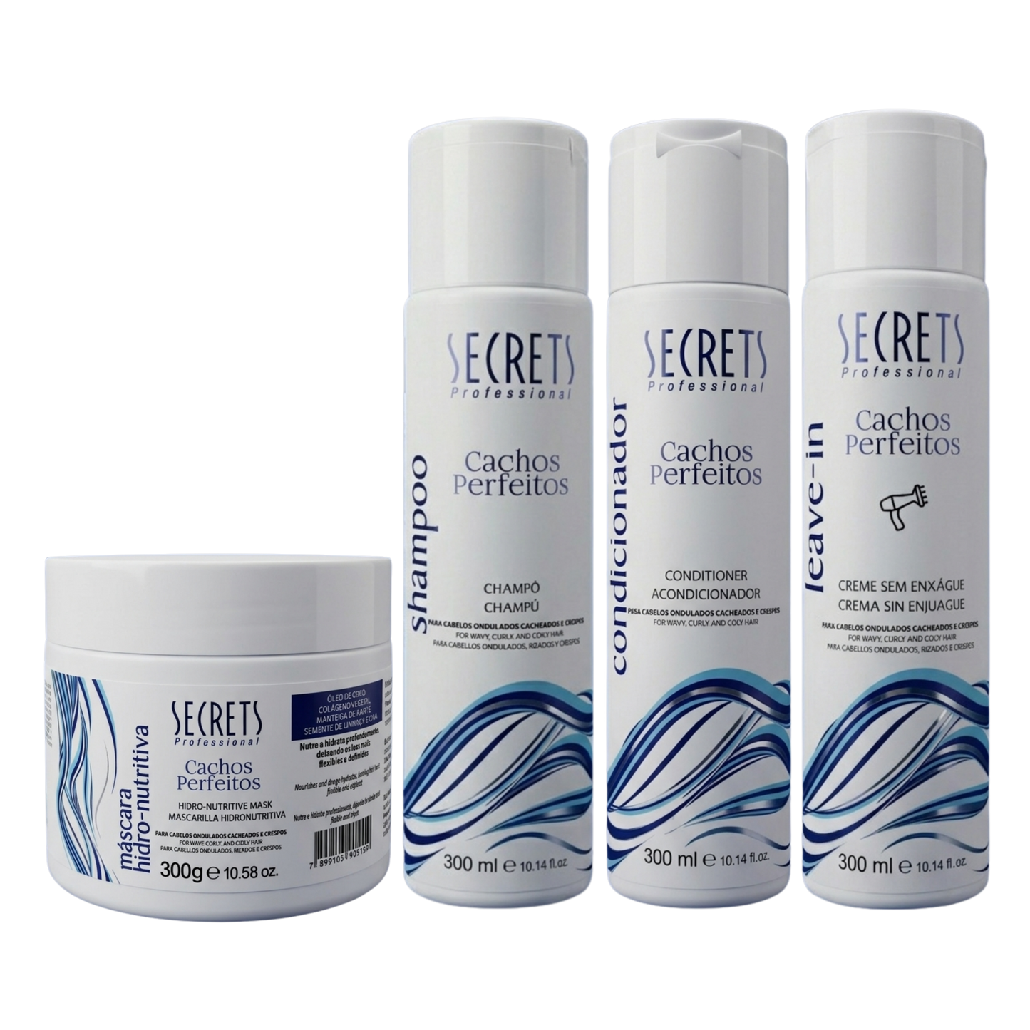 Kit Cuidado Diário Cachos Perfeitos - Secrets Professional