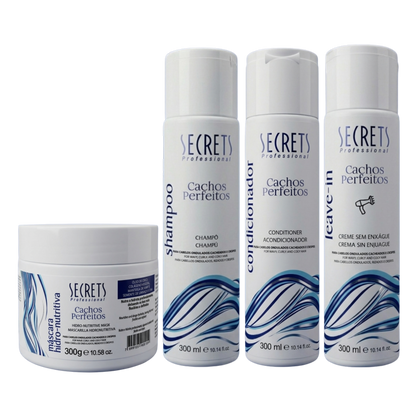 Kit Cuidado Diário Cachos Perfeitos - Secrets Professional
