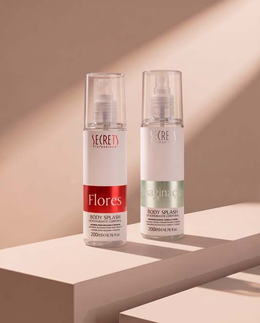 Kit 2 Body Splash Imaginação & Flores 200ml - Secrets Professional