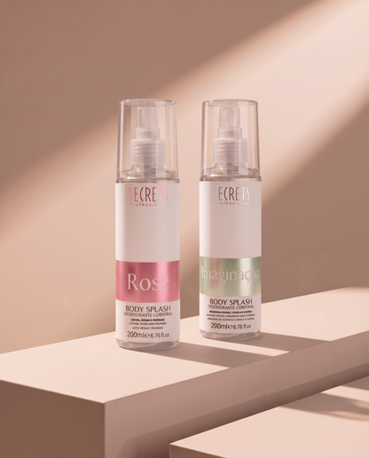 Kit 2 Body Splash Rosé & Imaginação 200ml - Secrets Professional
