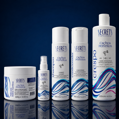 Kit Cronograma de Definição Cachos Perfeitos 4ABC - Secrets Professional