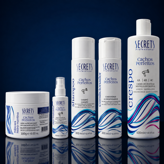 Kit Cronograma de Definição Cachos Perfeitos 4ABC - Secrets Professional