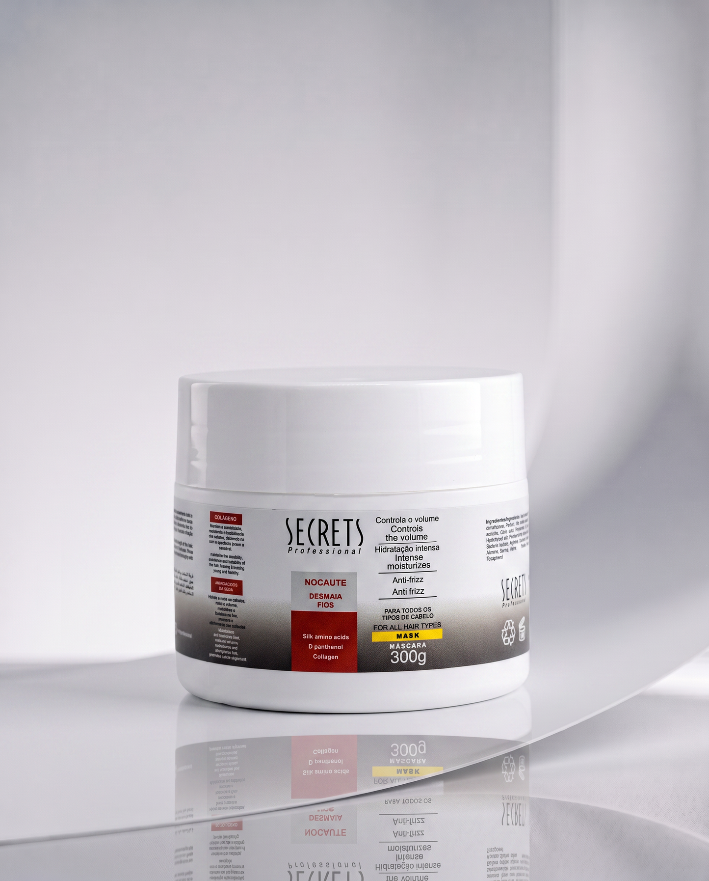 Máscara 300g Nocaute - Secrets Professional