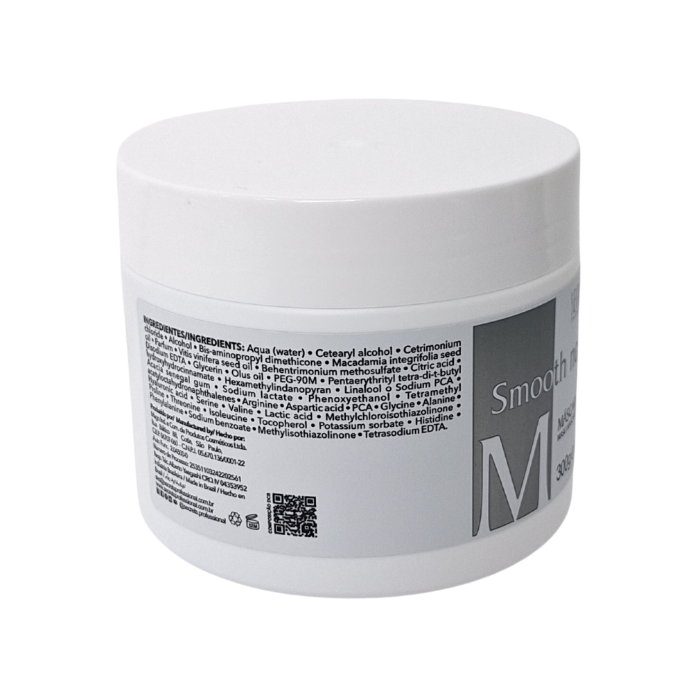 Máscara Capilar 300g Smooth no frizz - Secrets Professional