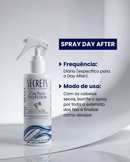 Day After Spray Revitalizador 200ml Cachos Perfeitos - Secrets Professional