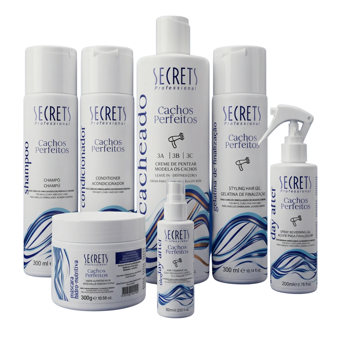 Super Kit Cachos Perfeitos 2ABC - Secrets Professional